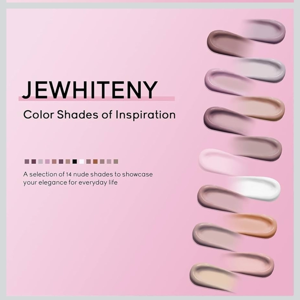 Jewhiteny Poly Gel Nail Kit with Nail Dryer - Picture 6 of 11